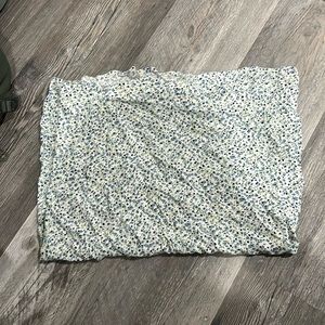 Brandy Melville semi long skirt fairy floral